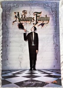 THE ADDAMS FAMILY: (1991) Promotional Movie Poster