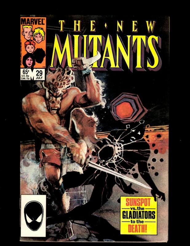 Lot of 12 New Mutants Marvel Comics #11 19 29 33 34 36 37 40 50 51 52 53 J411