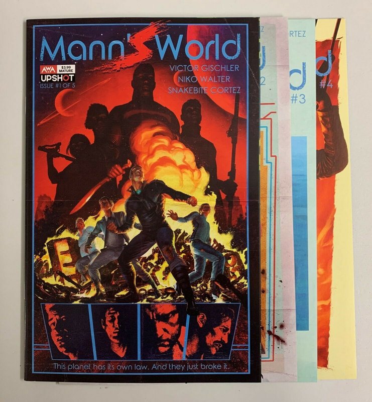 Mann's World #1-4 Set (AWA 2021) 1 2 3 4 Victor Gischler (8.5+) 