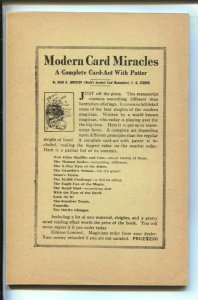 Heany's Professional Catalog of Wonders-Variety of Tricks & Magic Acts-100 pa...