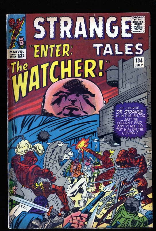 Strange Tales #134 VG/FN 5.0 The Watcher!