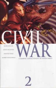 Civil War #2 (Aug-06) NM- High-Grade Marvel Heroes