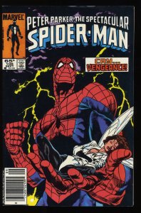 Spectacular Spider-Man #106 Newsstand Variant