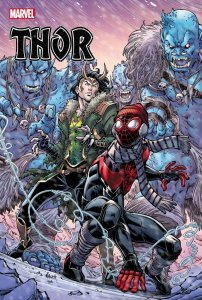 Thor #17 Cover C Nauck Miles Morales Variant Marvel 2021 EB97