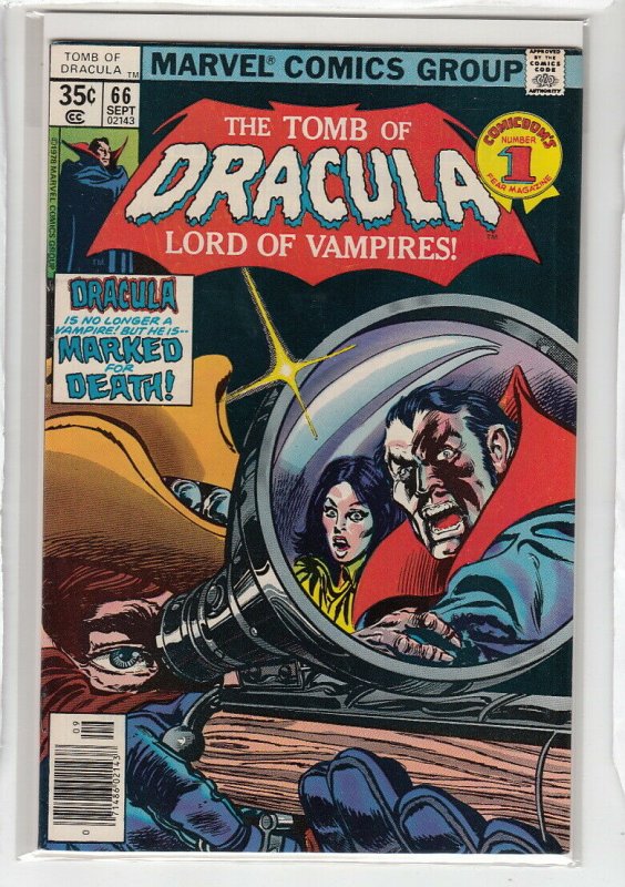 TOMB OF DRACULA (1972 MARVEL) #66 VG A13299