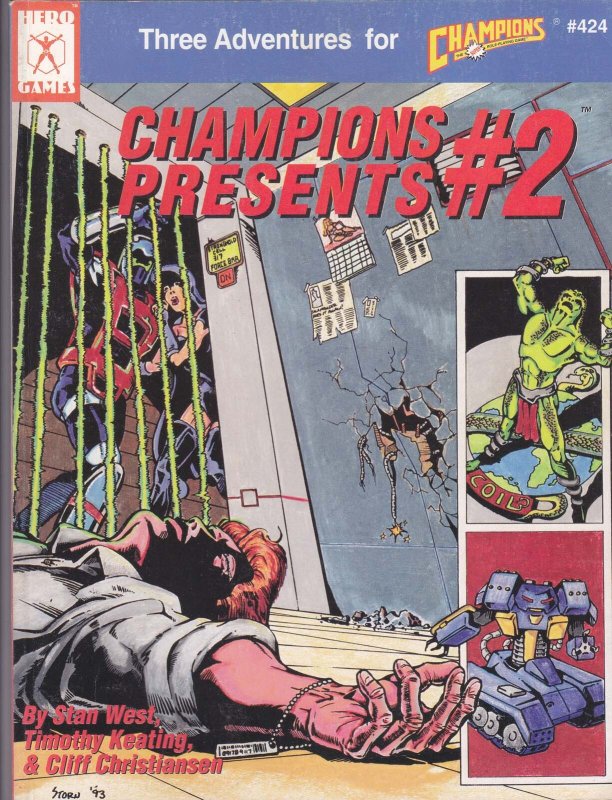 Champions Presents TPB #2 FN ; Hero Games | 424