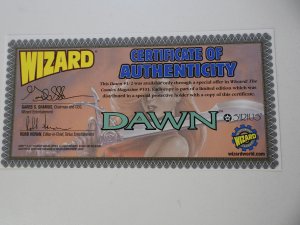 Dawn: As Deep As... #½ (1995) Wizard Exclusive W/COA VF+ Condition