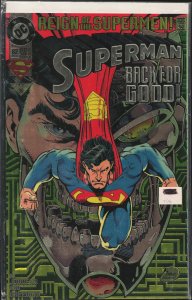 Superman #82 Chromium Cover (1993) Superman