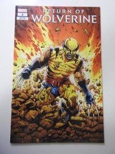 Return of Wolverine #1 Steve McNiven - Fang Costume Variant (2018)