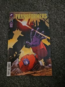 TRANSFORMERS #15 CVR A DANIEL WARREN JOHNSON & MIKE SPICER - NM