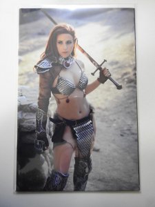The Invincible Red Sonja #1 Virgin Cosplay Cover (2021)