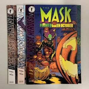 Mask The Hunt For Green October #1-4 Set (Dark Horse 1995) Evan Dorkin (8.0+)