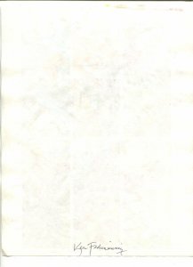 ROBIN #2 COLOR GUIDE-1980'S-ADRIENNE ROY-HAND COLORED-8 1/2 X 11-vg