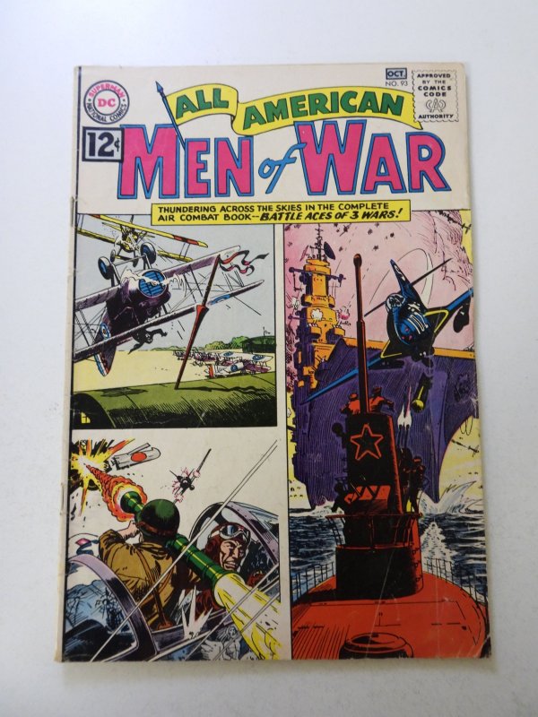 All-American Men of War #93 (1962) VG- condtiion