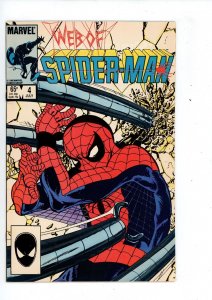 Web of Spider-Man #4 (1985) Marvel Comics