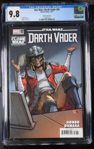 Star Wars Darth Vader #39 CGC 9.8 Clone Wars Hondo Ohnaka Variant Marvel 2023