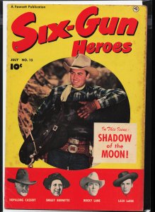 Six-Gun Heroes #15 (1952)