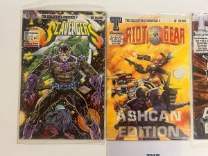 3  Triumphant Comics The Chromium Man # 1+Riot Gear # 1+Scavengers # 0 84 JS27