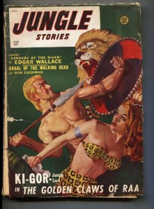 Jungle Stories--Fall 1948--Fiction House--Ki-Gor--pulp magazine