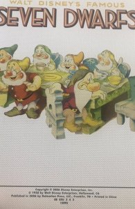 Walt Disney‘s famous seven dwarfs reprint of 1938 Linen-like EXC cond