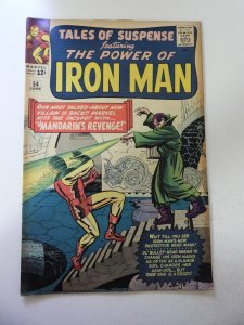 Tales of Suspense #54 (1964) FN- Condition 2nd App of the Mandarin!