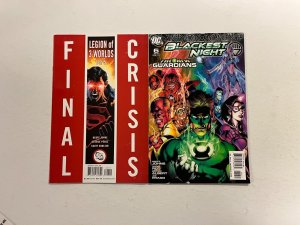 4 DC Comics Blackest Night #6 Final Crisis #1 Nightwing #142 Alfred #1 21 JW14