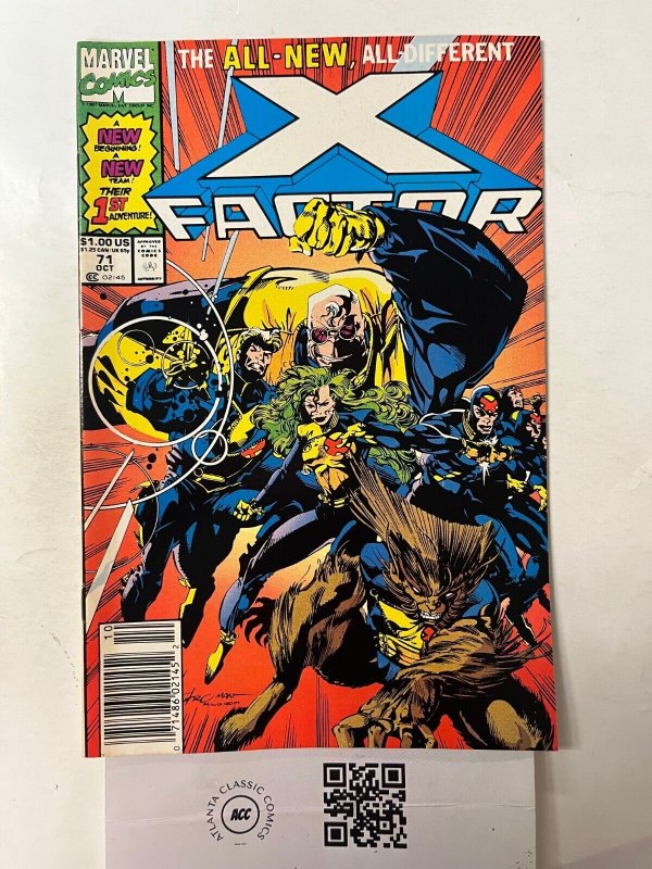 X-Factor #71 VF Marvel Comics comic book 25 JW45