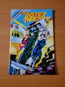 The Justice Machine #2 ~ NEAR MINT NM ~ 1990 Innovation Comics