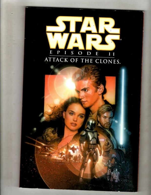 Epis. 2 Attack Of The Clones Star Wars Dark Horse Comics TPB Graphic Novel J337