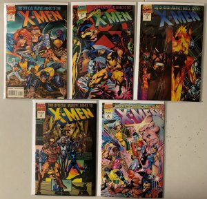 Official Marvel Index to the X-Men set #1-5 5 diff 6.0 (1994)