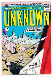 Adventures into the Unknown (1948 ACG) #145 FN+