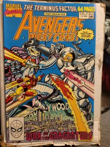 Avengers West Coast Annual #5 (1990) abc