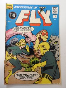 Adventures of the Fly #21 GD+ Condition bottom staple missing