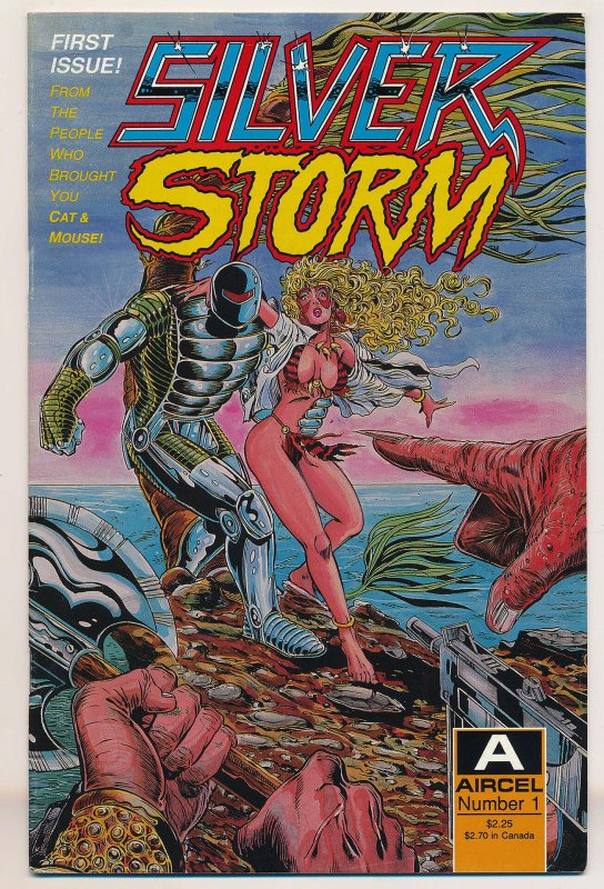 Silver Storm (1990 Aircel) #1-4 VF/NM Complete series