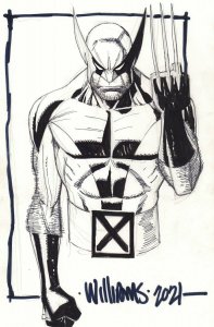 Wolverine Commission - 2021 Signed art by David Williams