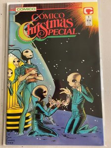 Comico Christmas Special #1 Comico (8.0 VF) Cover by Dave Stevens (1988)