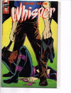 First Comics Whisper #31 & 33 NM Steven Grant Steve Epting