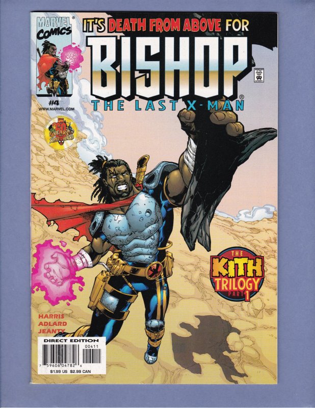 Bishop The Last X-Man #1 2 3 4 5 6 7 8 9 10 Marvel 1999 Box Shipped