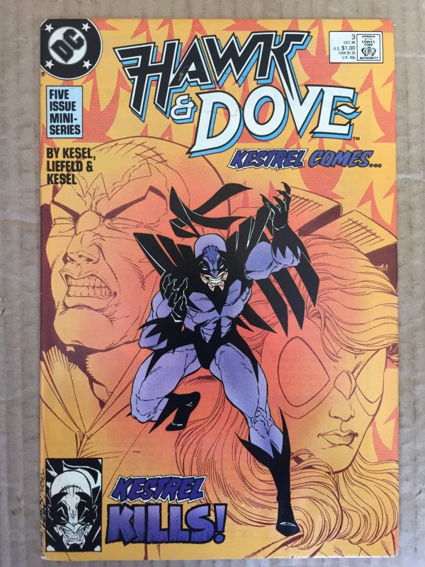 Hawk and Dove #3 (1988)