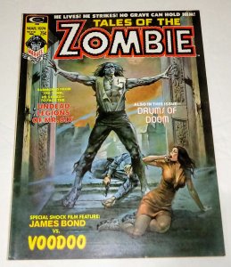 Tales of The Zombie #4 Bronze Age Horror Magazine Marvel Comics