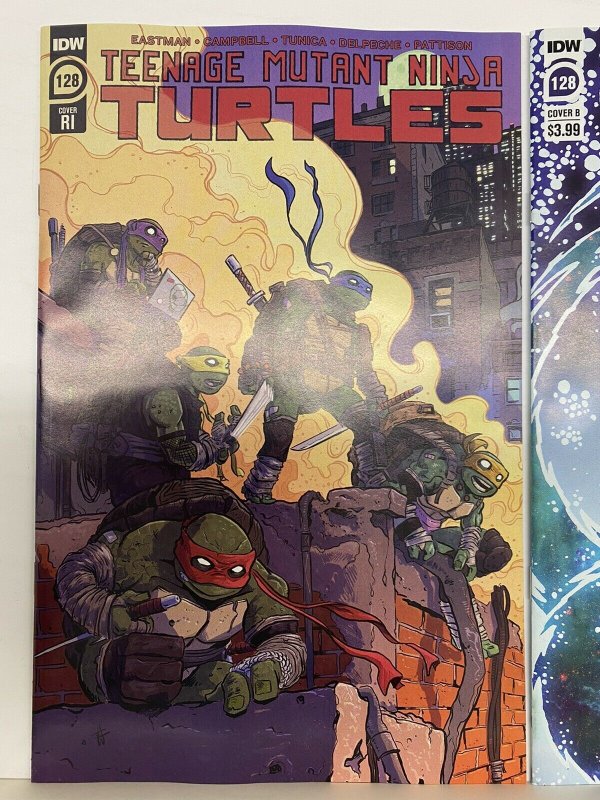 TMNT ONGOING #128 EASTMAN VAR + 1:10 WHALEN 1st FULL VENUS NM IN-HAND SHIPS NOW!