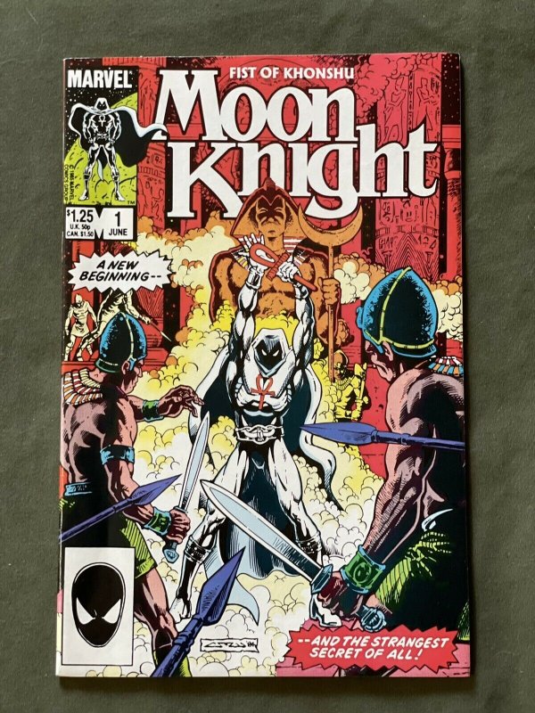 Moon Knight Vol.2 #1 (1985 Marvel) Fist Of Khonshu