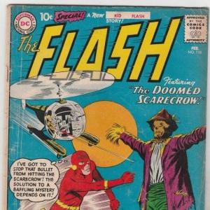 The Flash 118 strict VG+ 4.5 very early Kid Flash Story tons more just listed