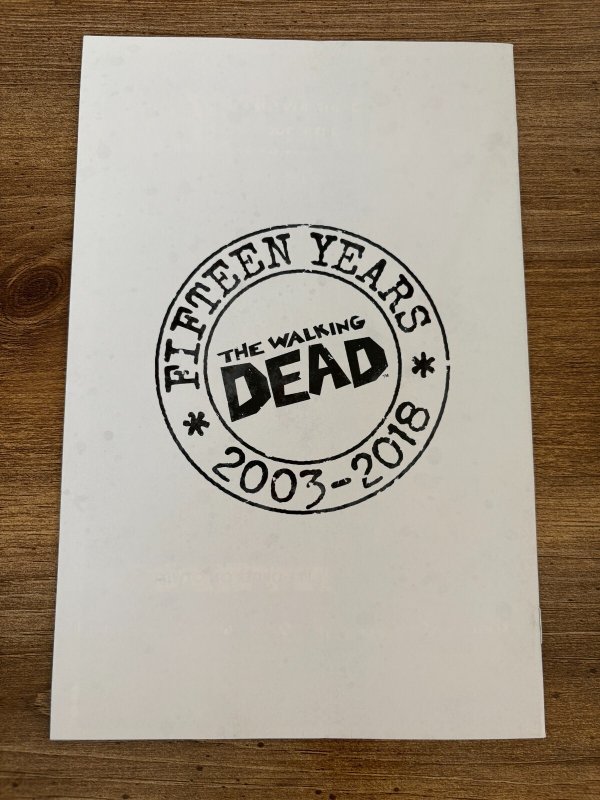 The Walking Dead # 92 NM 1st Print 15th Variant Cover Image Comic Book 19 J295