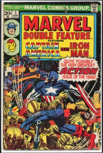 Marvel Double Feature #3 (1974) Captain America