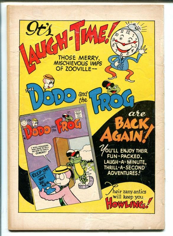 THE RACCOON KIDS #63-1957-DC COMICS-ICE CREAM COVER-vg+