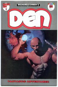 DEN #1, VF, Richard Corben, Fantagor, Mutants, 1988, Sci-Fi, more RC in store