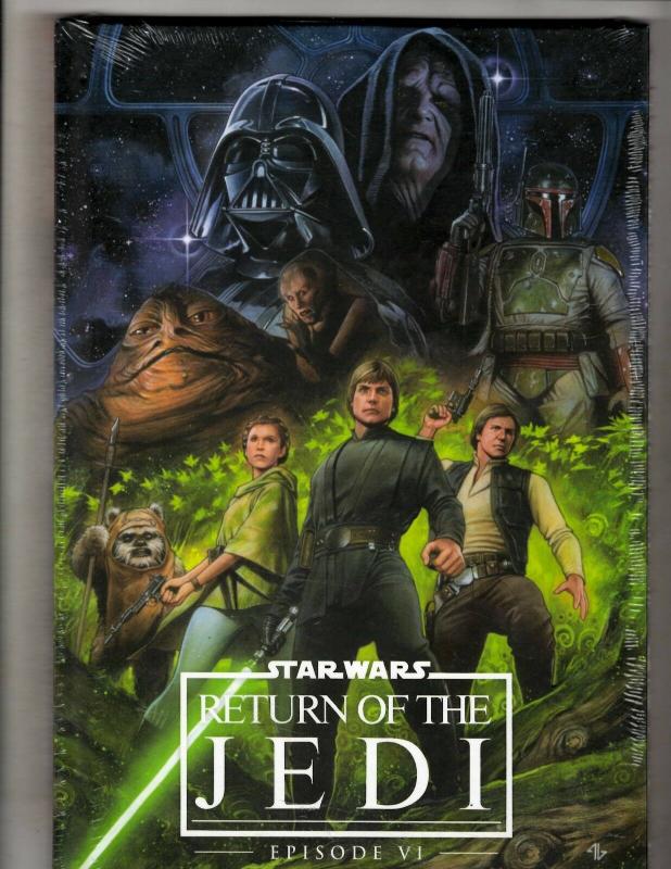 Star Wars Ep 6 Return Jedi Marvel Comics Graphic Novel Comic Book HARDCOVER J352