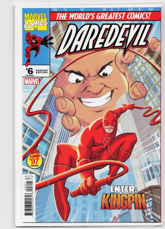 Daredevil #6 Su Cover (2024) Daredevil