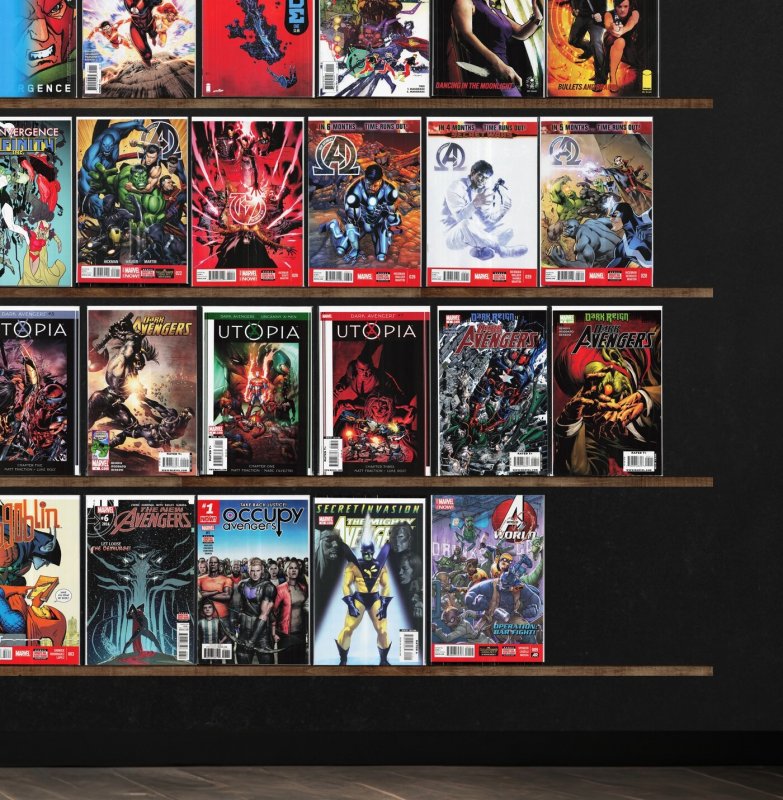 Huge Lot 150+ Comics with Countdown, Cyborg, Avengers World & More!